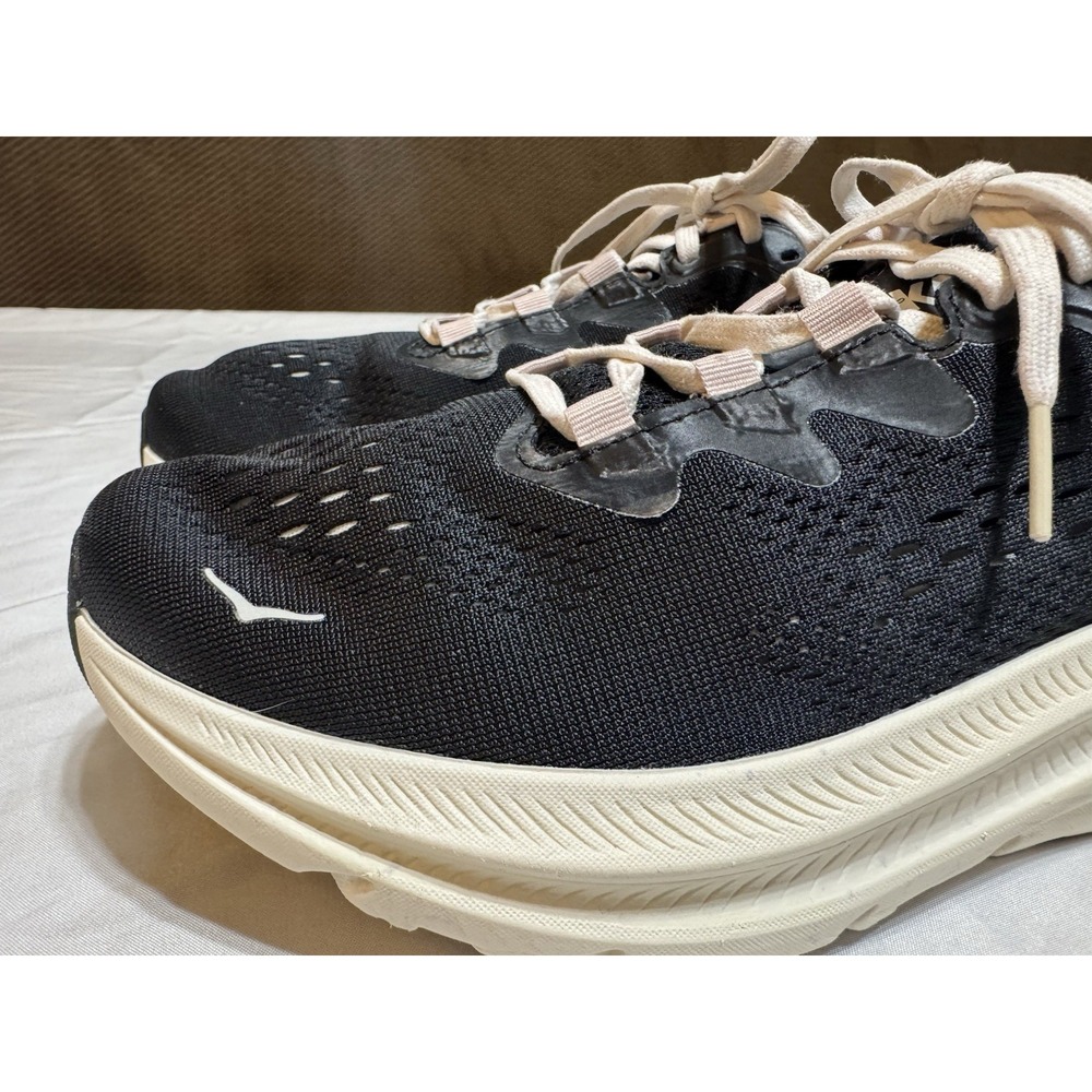 Womens Size 9 Hoka Kawana Black Sail Walking Tennis Shoes - Picture 3 of 13